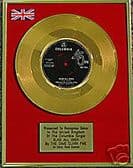 DAVE CLARK FIVE - 7" 24 Carat Gold Disc- GLAD ALL OVER