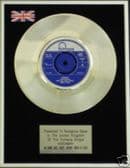 DAVE DEE DOZY BEAKY----- 7" Platinum Disc - HIDEAWAY