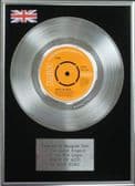David Bowie - 7" Platinum Disc - Knock on Wood