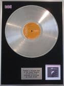 DAVID BOWIE - LP Platinum Disc - STATION TO STATION