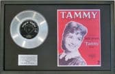 DEBBIE REYNOLDS- Platinum Disc & Songsheet- TAMMY