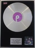 DEEP PURPLE - LP Platinum disc- WHO DO WE THINK WE ARE