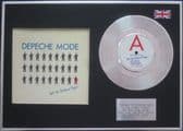 Depeche Mode - 7" Platinum Disc & Cover - Get The Balance Right