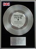 Depeche Mode - 7" Platinum Disc - People are People