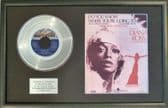 DIANA ROSS-7"Platinum Disc&Songsheet -DO YOU KNOW WHERE