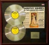 DOROTHY SQUIRES-Dble PlatinumDisc/cover-LONDON PALADIUM