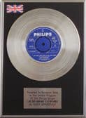 DUSTY SPRINGFIELD -7" Platinum Disc - I just dont know what to do with myself