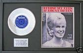 DUSTY SPRINGFIELD-7"PlatinumDisc&songsheet-I CLOSE MY-