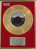 EDDIE COCHRAN - 24 Carat Gold 7" Disc -THREE STEPS TO HEAVEN