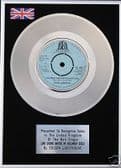 EDISON LIGHTHOUSE- 7"Platinum Disc-LOVE GROWS WHERE - -