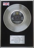 ELTON JOHN - 7" Platinum Disc - GOODBYE YELLOW BRICK ROAD