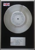 ELTON JOHN - 7" Platinum Disc - SAD SONGS