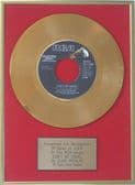 Elvis Presley - 24 Carat Gold 7 inch Disc - Don't Be Cruel (For USA Sales) …