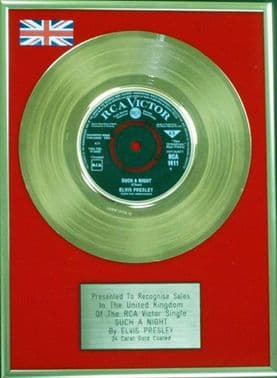 Elvis Presley -  24 Carat Gold Disc 7