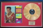 Elvis Presley - 24 Carat Gold Disc and Cover - Blue Hawaii