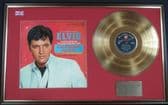 Elvis Presley - 24 Carat Gold Disc and Cover - California Holiday
