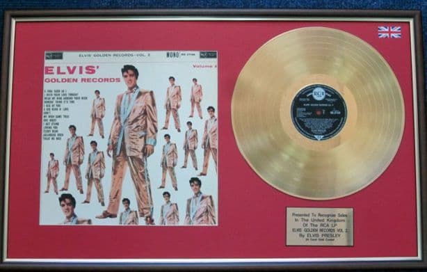 Elvis Presley Golden Records Vol.2 UK盤LP Elvis Presley – Elvis' Golden Records Volume 2 – Vinyl (LP
