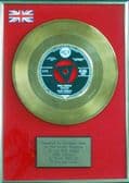 Elvis Presley 7" 24 Carat Gold Disc - King Creole