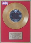 ELVIS PRESLEY 7" Gold Disc - GIRL OF MY BEST FRIEND