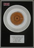 ELVIS PRESLEY - 7" Platinum Disc - I GOT STUNG