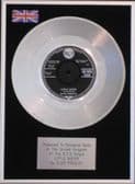 ELVIS PRESLEY - 7" Platinum Disc - LITTLE SISTER