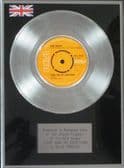 ELVIS PRESLEY - 7" Platinum Disc - THERE GOES MY EVERYTHING