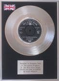 ELVIS PRESLEY - 7" Platinum Disc - ( YOU'RE THE) DEVIL IN DISGUISE