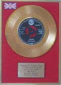 Elvis Presley - 7" Tri-centre 24 Carat Gold Disc - One Night