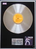 ELVIS PRESLEY - LP Platinum Disc- MADISON SQUARE GARDEN