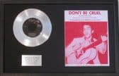 ELVIS PRESLEY -Platinum Disc&Song Sheet-DON'T BE CRUEL
