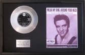 ELVIS PRESLEY-Platinum Disc&SongSheet-WEAR MY RING--