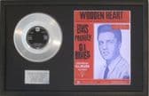 ELVIS PRESLEY-Platinum Disc & Songsheet- WOODEN HEART