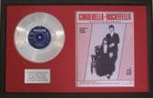 ESTHER & ABI OFARIM-Platinum Disc&Songsheet-CINDERELLA