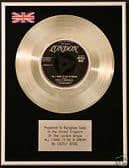 EVERLY BROS-7"Platinum Disc- ALL I HAVE TO DO IS DREAM
