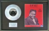FATS DOMINO 7"Platinum Disc & songsheet BE MY GUEST