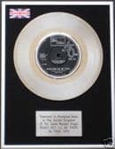 FOUR TOPS - 7" Platinum Disc - REACH OUT I'LL BE THERE