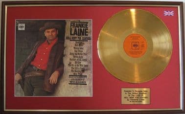 FRANKIE LAINE - LP 24 Carat Gold with cover