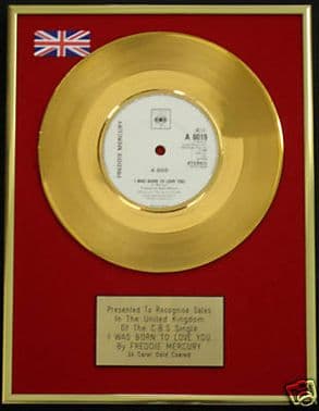 FREDDIE MERCURY (Queen) 24 Carat Gold 7