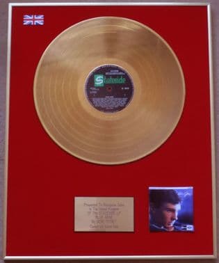 Gene Pitney - 24 Carat Gold LP Disc - Blue Gene