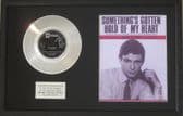 GENE PITNEY - 7" Platinum Disc & Songsheet - SOMETHING'S GOTTEN HOLD OF MY HEART