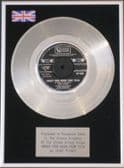 GENE PITNEY-Platinum Disc -TWENTY FOUR HOURS FROM TULSA