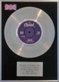 GENE VINCENT - 7" Platinum Disc - WILD CAT