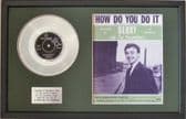 GERRY&THE PACEMAKERS-Platinum Disc&SongSheet-HOW DO