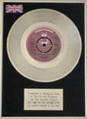 GLADYS KNIGHT & THE PIPS -7" Platinum Disc- BEST THING THAT EVER HAPPENED TO ME