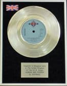 HEATWAVE - 7" Platinum Disc - ALWAYS AND FOREVER