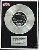HERMAN'S HERMITS - 7" Platinum Disc -I'M INTO SOMETH