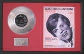 HERMAN'S HERMITS -Platinum Disc&Songsheet-SOMETHING IS