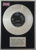 HERMANS HERMITS - 7" Platinum Disc - I'M INTO SOMETHING GOOD