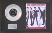 HOLLIES Platinum Disc&Songsheet LOOK THROUGH ANY WINDOW
