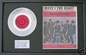 HONEYCOMBS-7" Platinum Disc&songsheet- HAVE I THE RIGHT